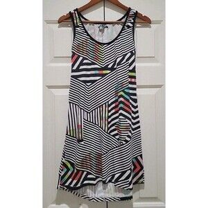 Vintage VOLCOM 90s  POPZTONE Dress Color Black and White SIZE M